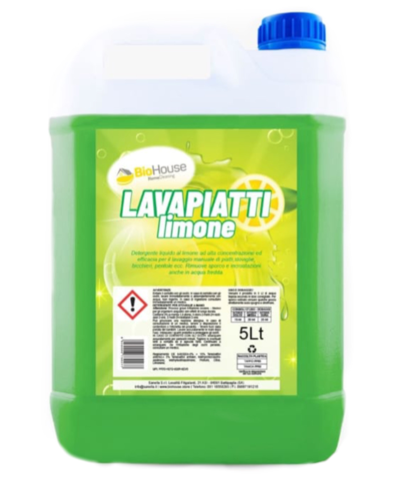 lava piatti a limone 5 Lt