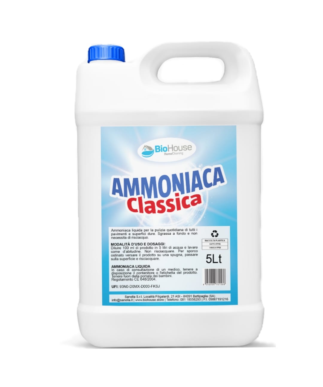 ammoniaca classica 5 Lt