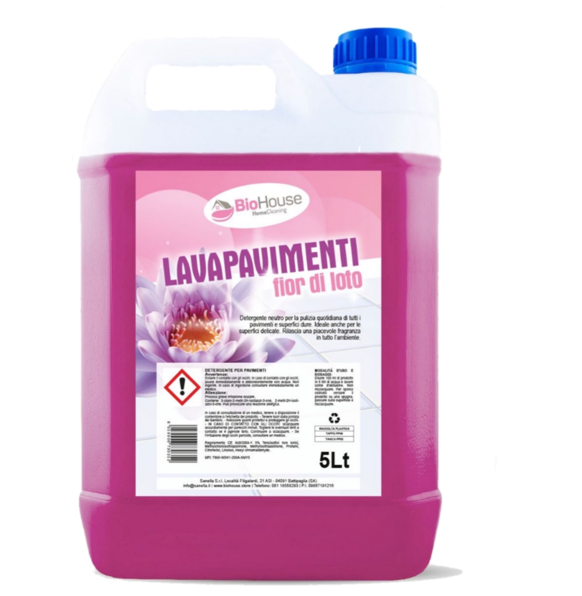 lava pavimenti fiori di loto 5 Lt