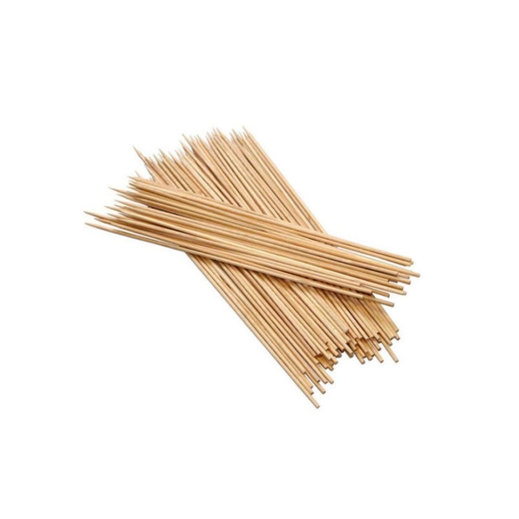 spiedini di legno di bamboo