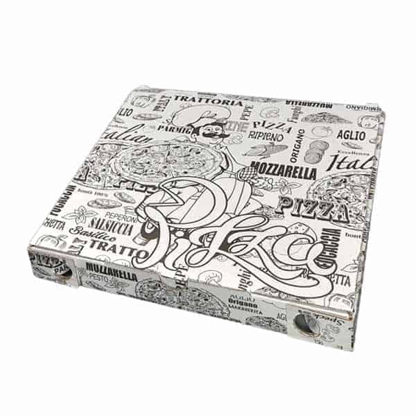 box pizza 45X45 americano